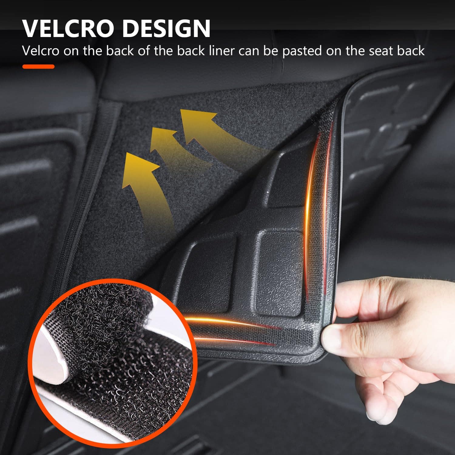 Respaldo de asiento trasero powoq compatible con Honda HRV - Imagen 5