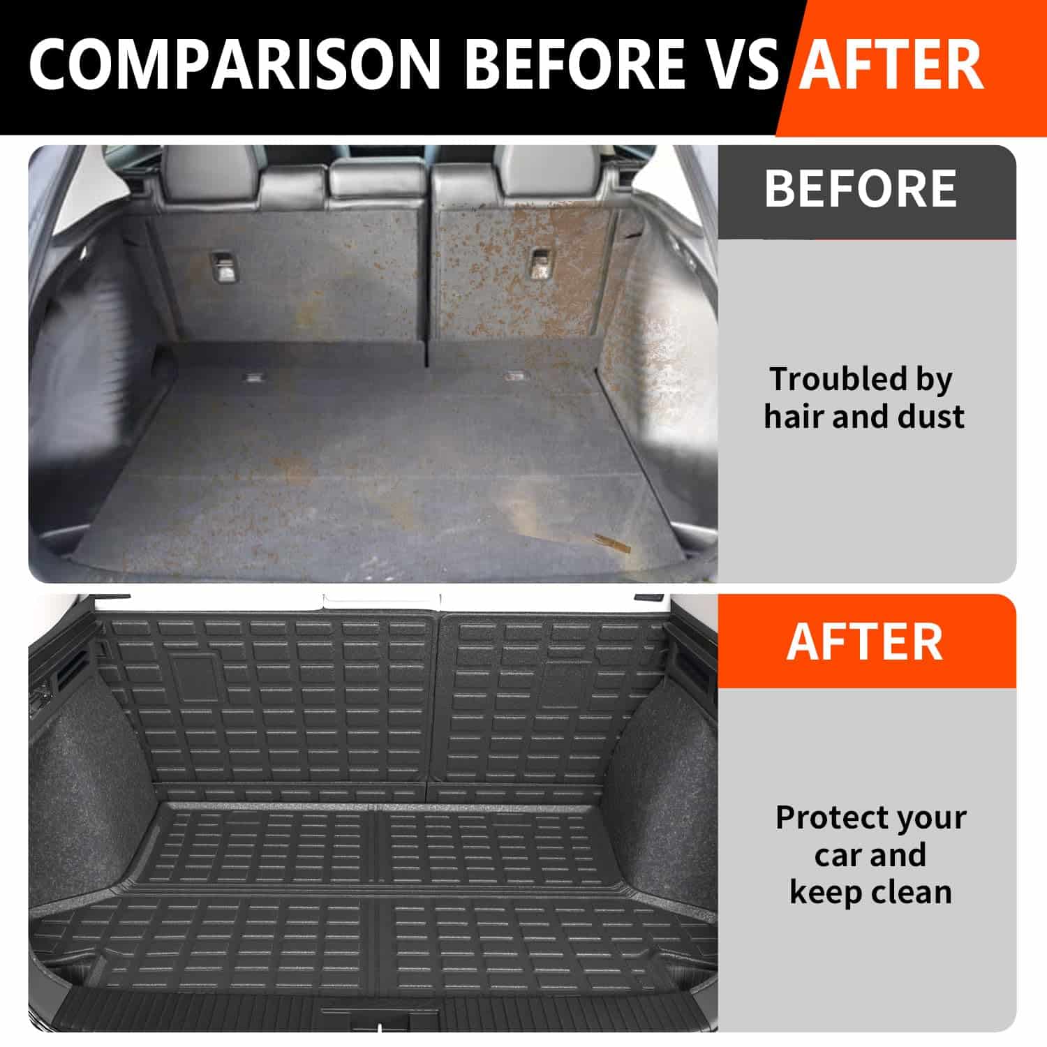 Forro de carga compatible con 2023 2024 Honda HRV Alfombra - Imagen 4