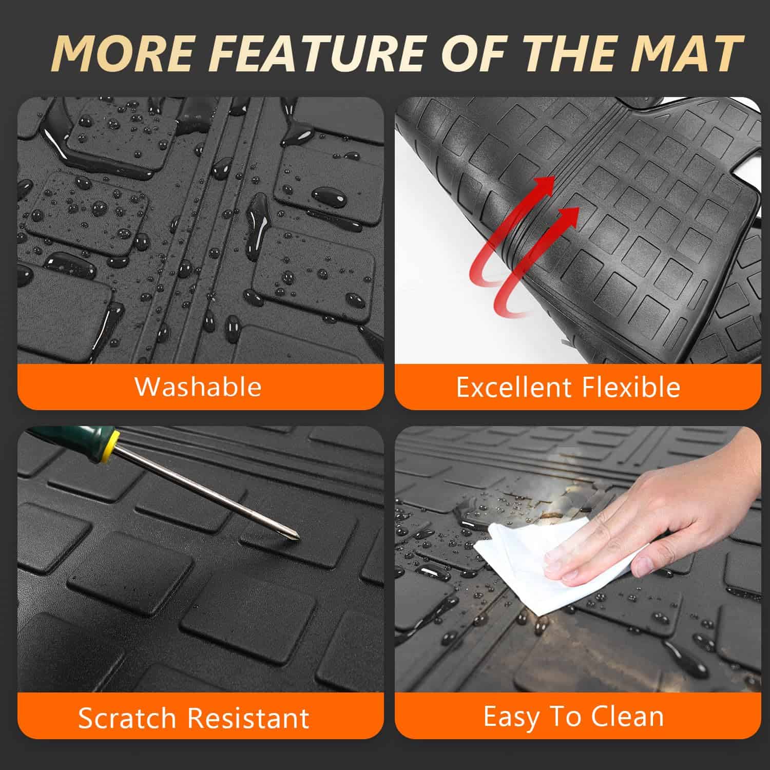 Forro de carga compatible con 2023 2024 Honda HRV Alfombra - Imagen 6