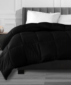 Edredón Comfort Lab Ligero Negro | Full/Queen | Costura en