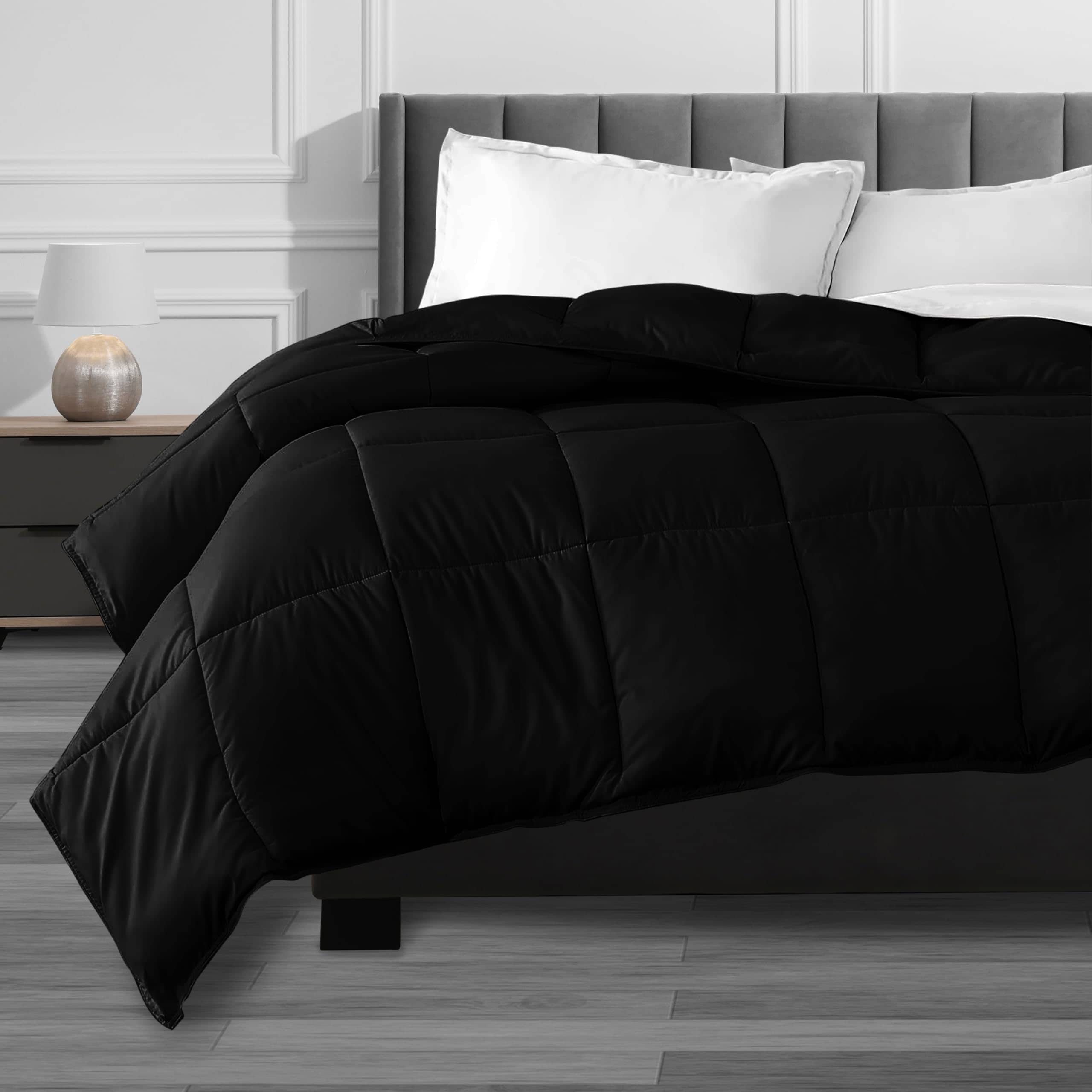 Edredón Comfort Lab Ligero Negro | Full/Queen | Costura en