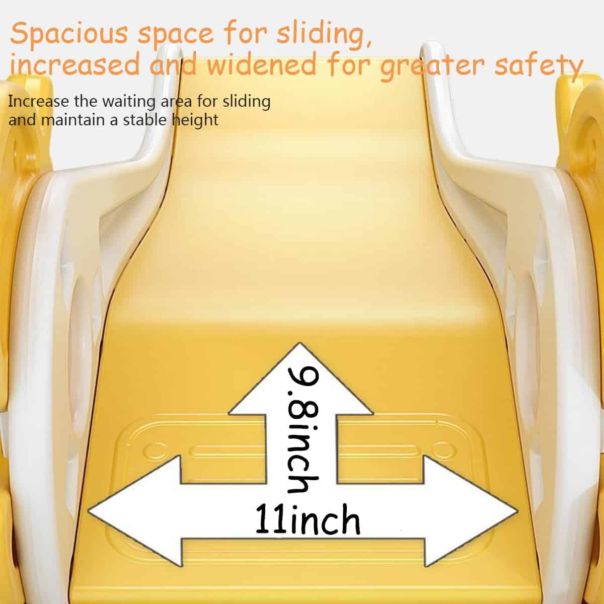 Resbaladilla Creativa Amarilla para Niños PHSSHOP - Una - Imagen 8