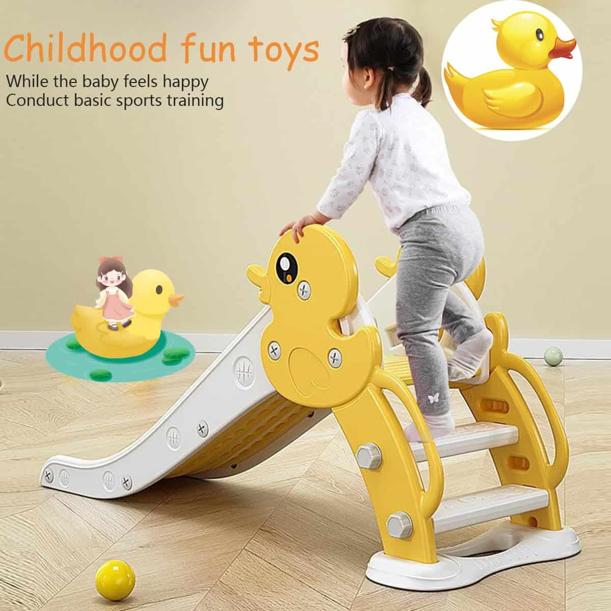 Resbaladilla Creativa Amarilla para Niños PHSSHOP - Una - Imagen 4