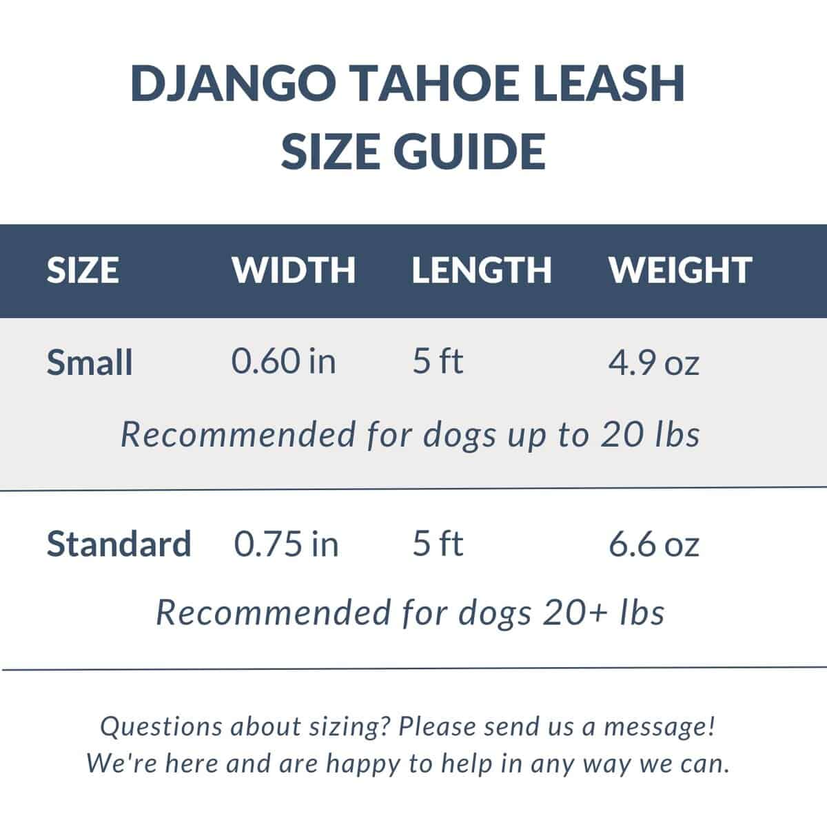 Correa impermeable para perros DJANGO Tahoe - Resistente, - Imagen 7