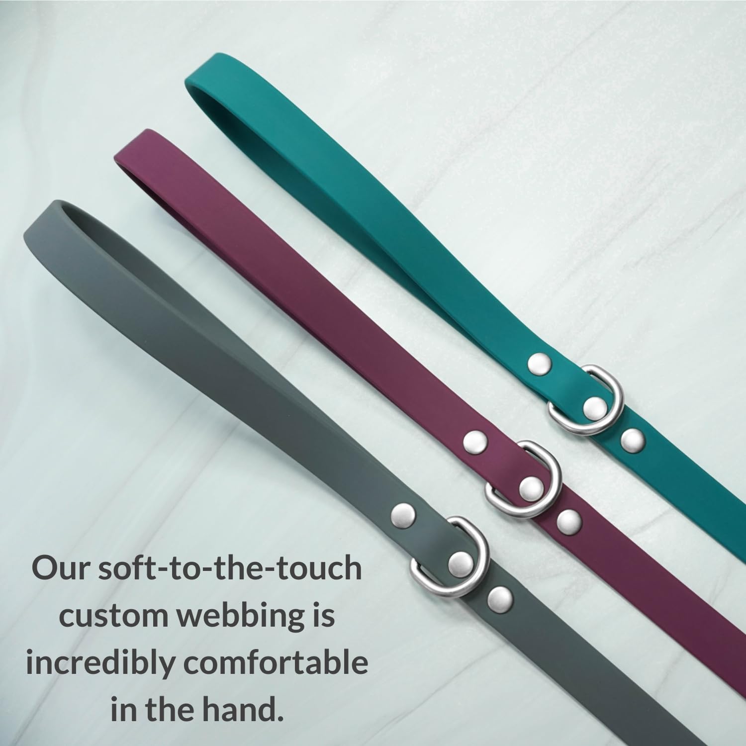 Correa de perro impermeable DJANGO Tahoe: Resistente, - Imagen 5