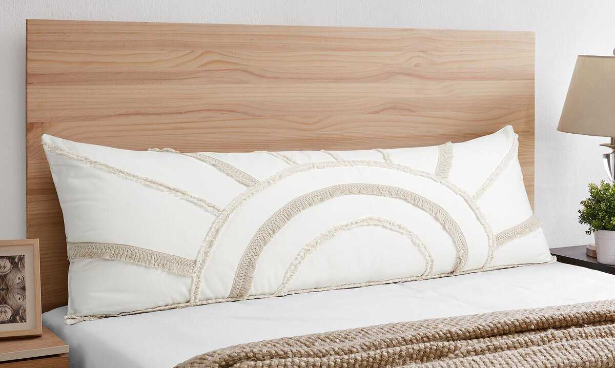 Funda de almohada decorativa Sweet Jojo Designs Ivory Boho - Imagen 3