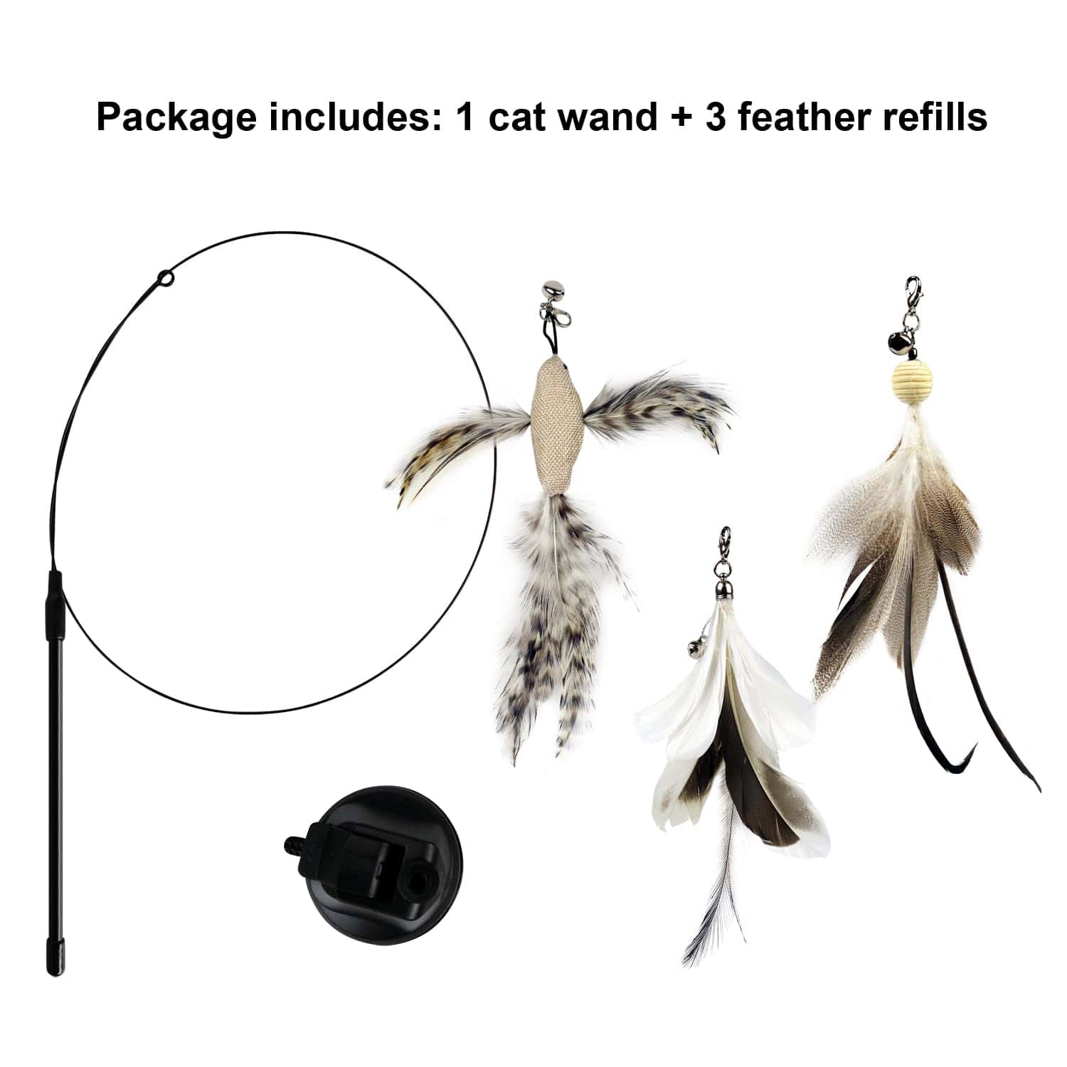 Juguetes de Barita de Plumas para Gatos TTcat, Juguetes - Imagen 4