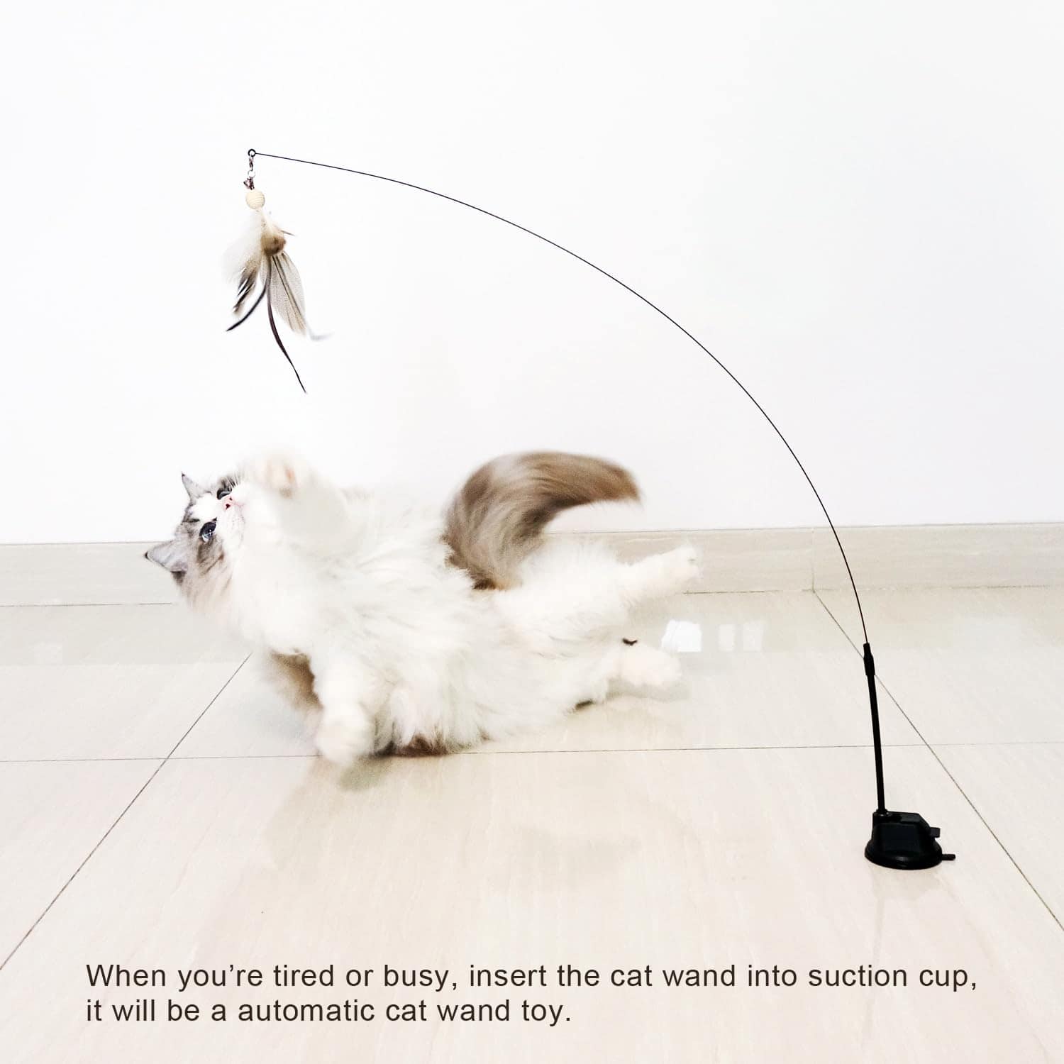 Juguetes de Barita de Plumas para Gatos TTcat, Juguetes - Imagen 7