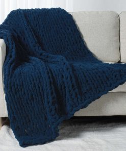 Manta de Punto Grueso Carriediosa 60" X 80" para Cama