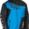 Chamarra de Nieve SNX Pro Fly Racing (Negro/Azul, XX-Large)