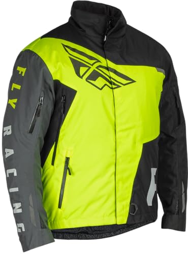 Chamarra para jóvenes Fly Racing 470-5403YM negra/amarilla