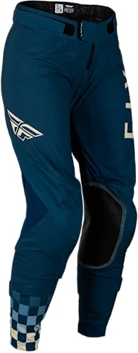 Pantalones FLY RACING Lite para Mujer (Azul Marino/Blanco