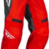 Pantalones para Hombre Fly Racing F-16 -Rojo/Carbón/Blanco