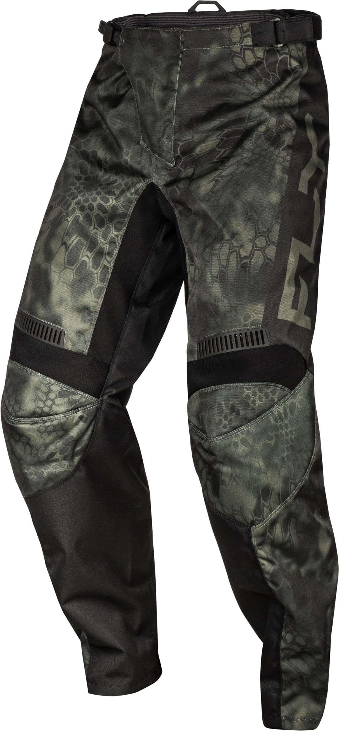 Pantalones Fly Racing F-16 S.E. Kryptek para Hombres (Gris - Imagen 5