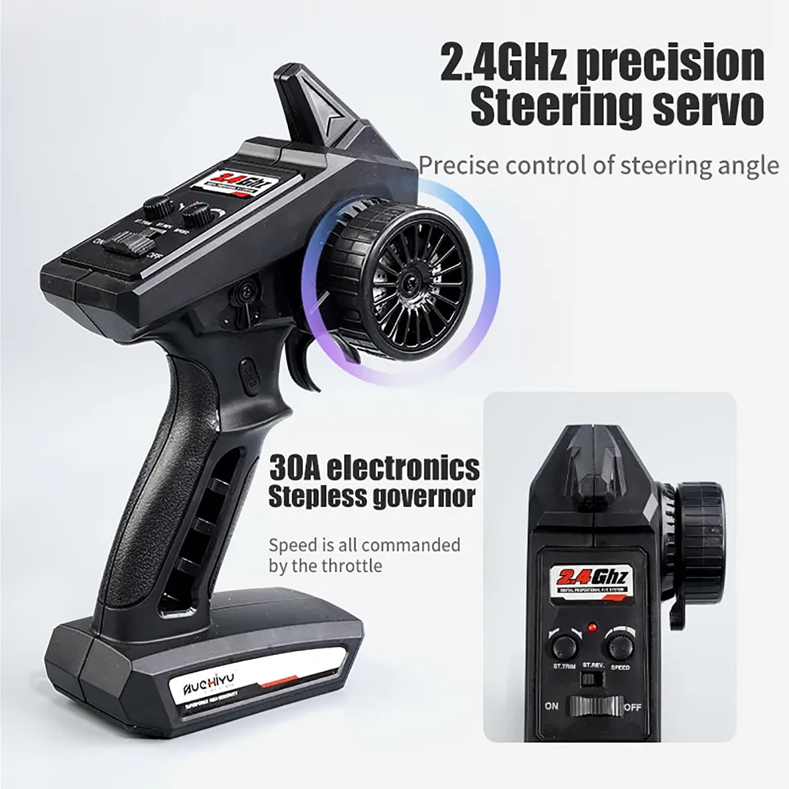 LEOSO SCY16103 1/16 Coche Rc 4X4 de Alta Velocidad 35 Km/h - Imagen 7