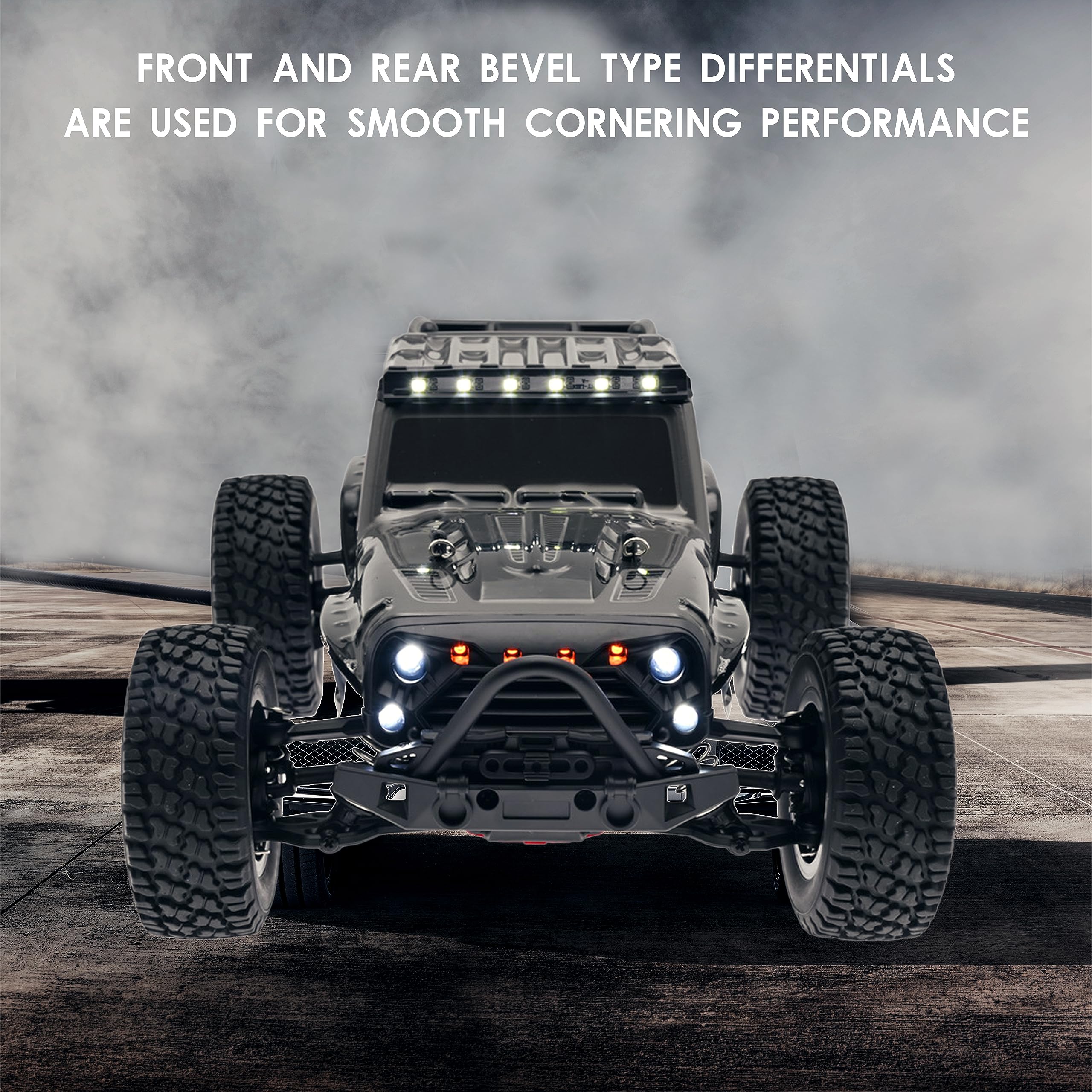 LEOSO SCY16103 1/16 Coche Rc 4X4 de Alta Velocidad 35 Km/h - Imagen 5