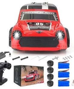 LEOSO SG1605 Coche de Deriva RC con Giroscopio 1/16 Coches