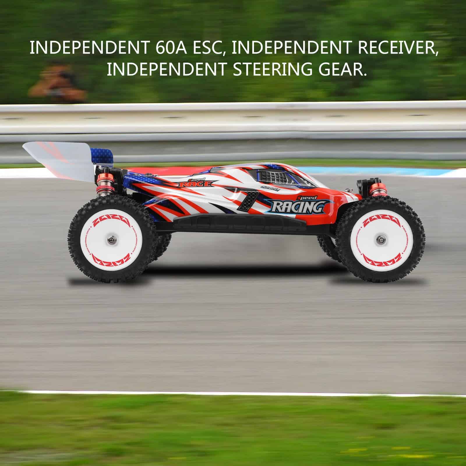 LEOSO Wltoys 124008 1/12 Coche RC Brushless 60km/h Camiones - Imagen 4