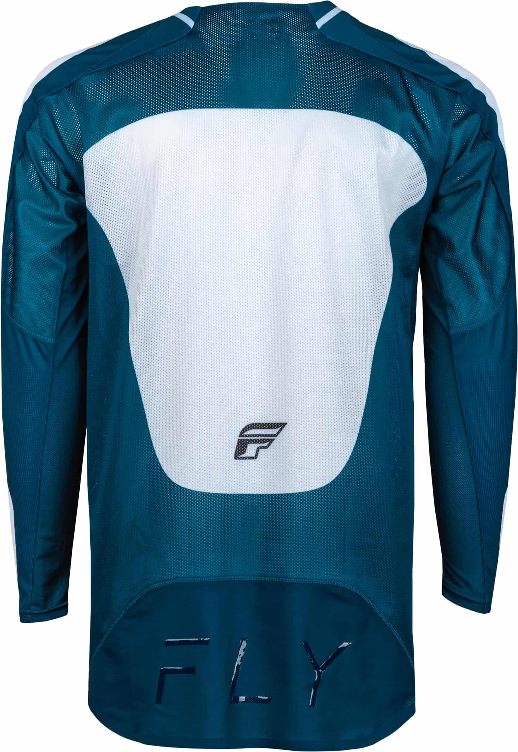 Playera Fly Racing Evo DST para Hombre (Azul Marino/Blanco, - Imagen 3