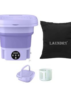 Máquina de Lavado Portátil-Mini Lavadora Plegable-Máquina