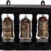Himalayan Craft Tibetano Rueda de Oración de Cobre Colgante