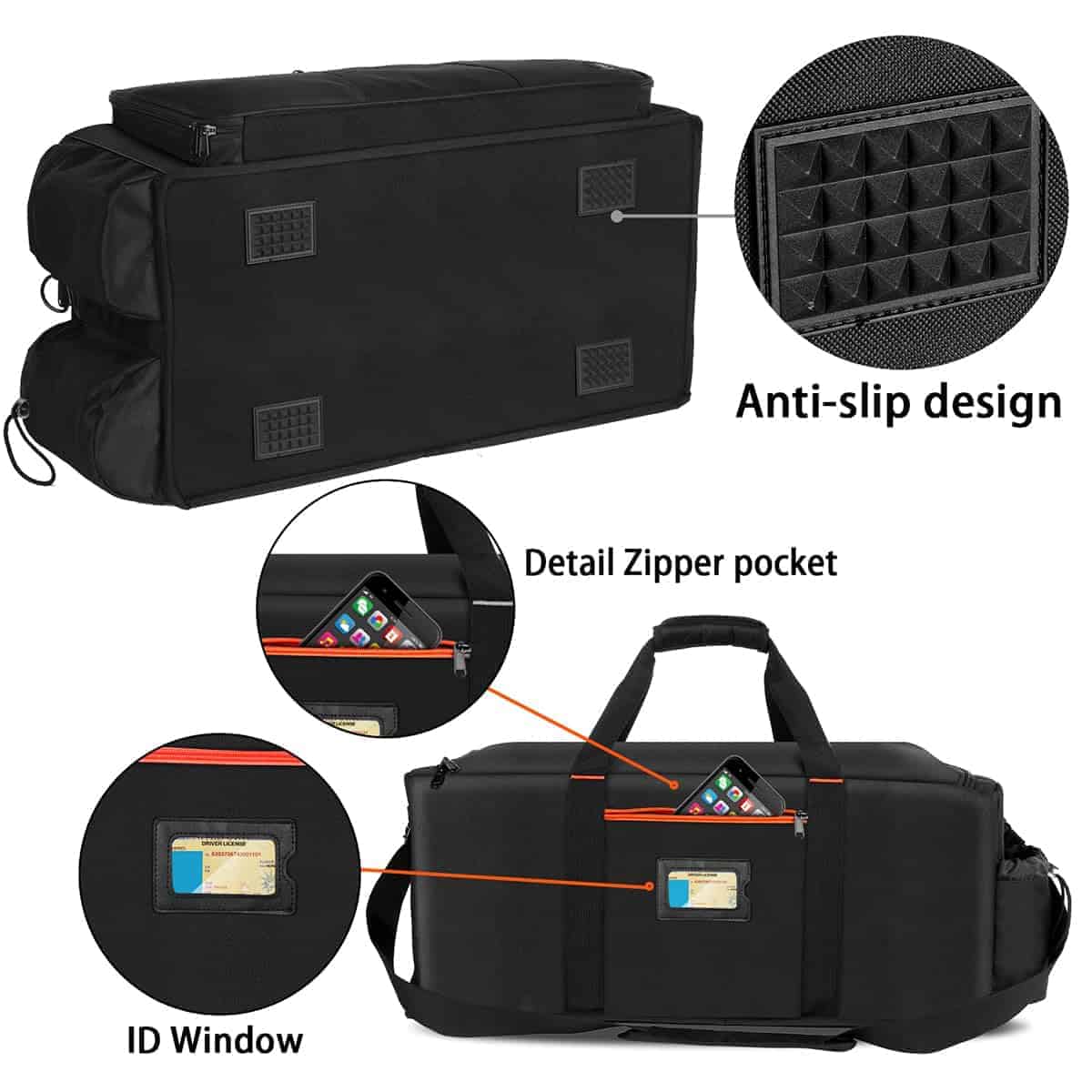 Bolso Grande para DJ Timoxi con Tablero de Soporte - Imagen 6