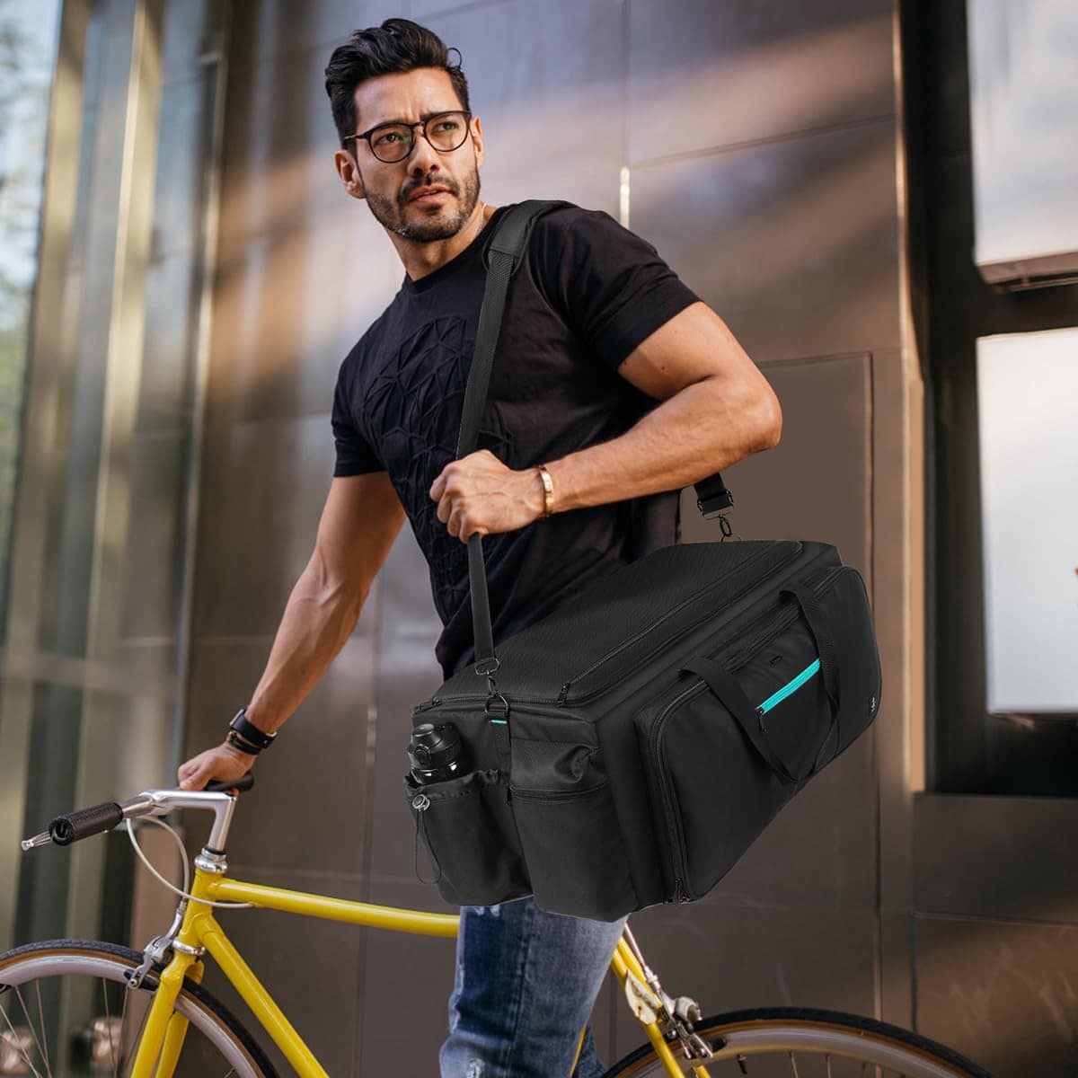 Bolso Grande de DJ Timoxi con Tablero de Soporte Resistente - Imagen 3