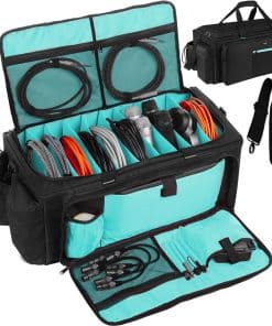 Bolso Grande de DJ Timoxi con Tablero de Soporte Resistente