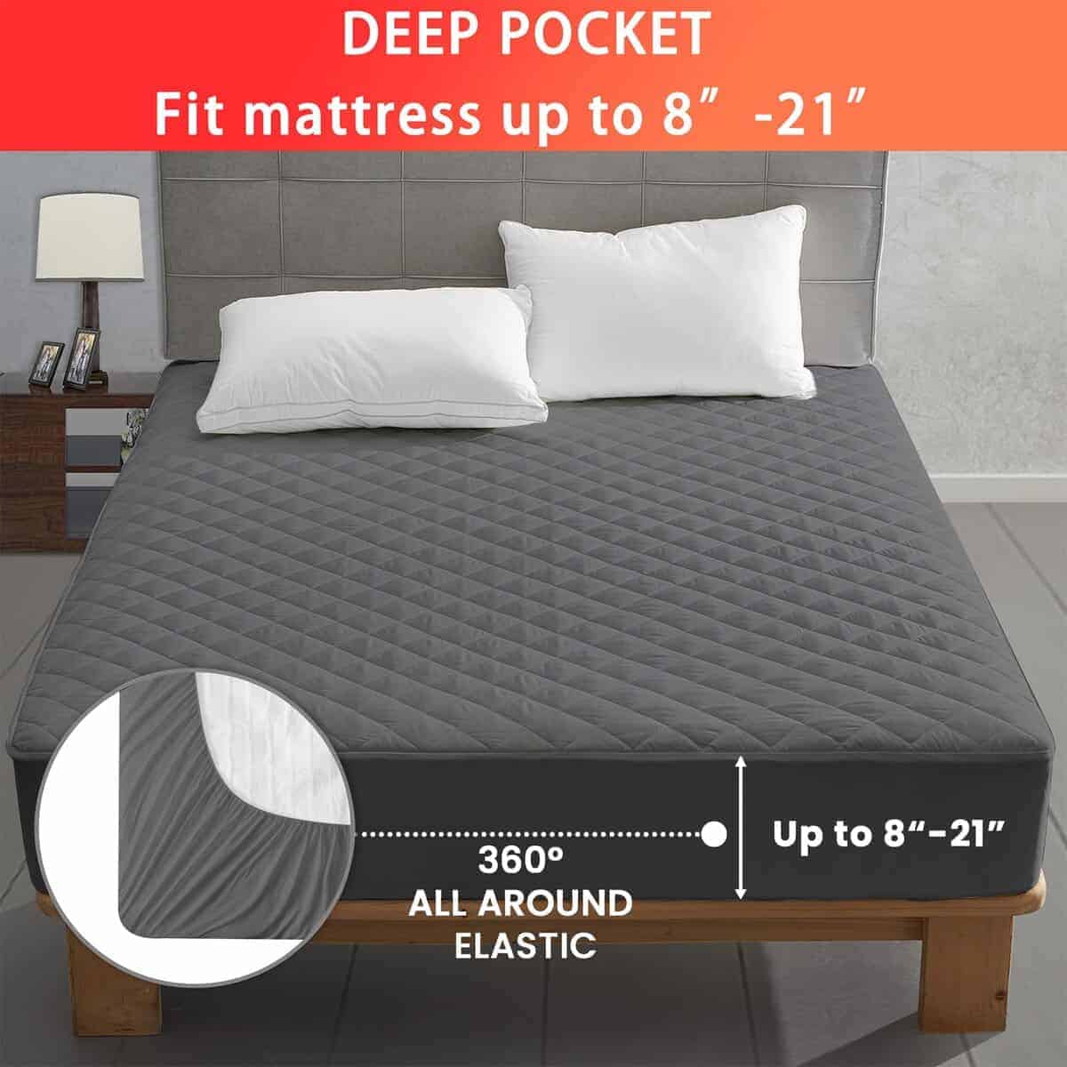 Cobertor de Colchón Eléctrico Tamaño Completo con Control - Imagen 6