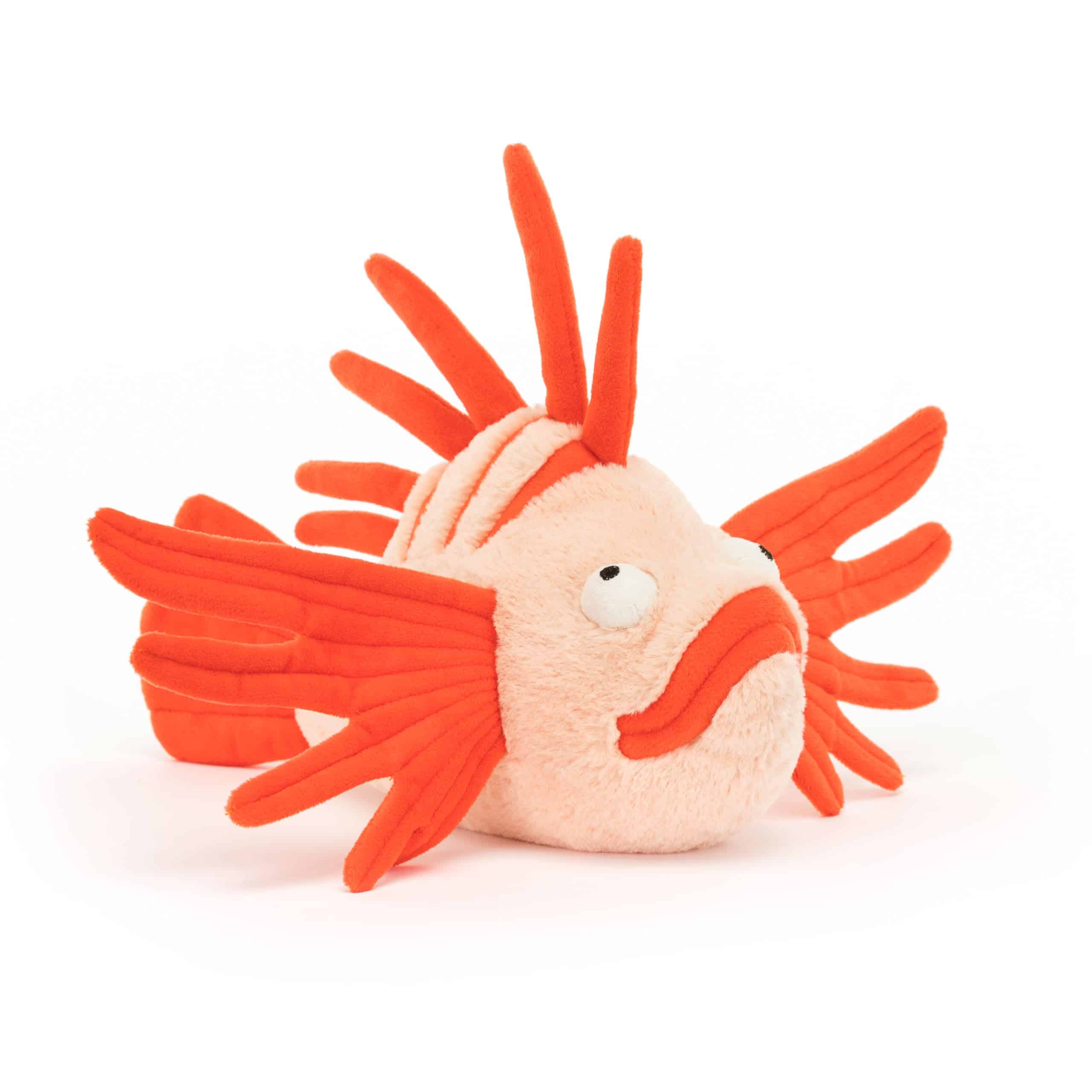 Peluche Jellycat Lois Lionfish, 10 pulgadas | Juguete de