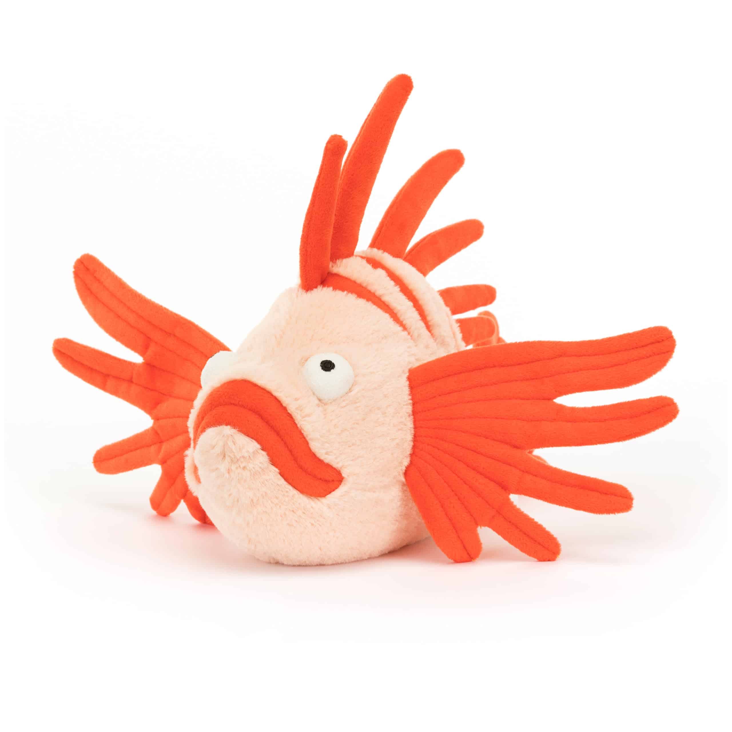 Peluche Jellycat Lois Lionfish, 10 pulgadas | Juguete de - Imagen 6