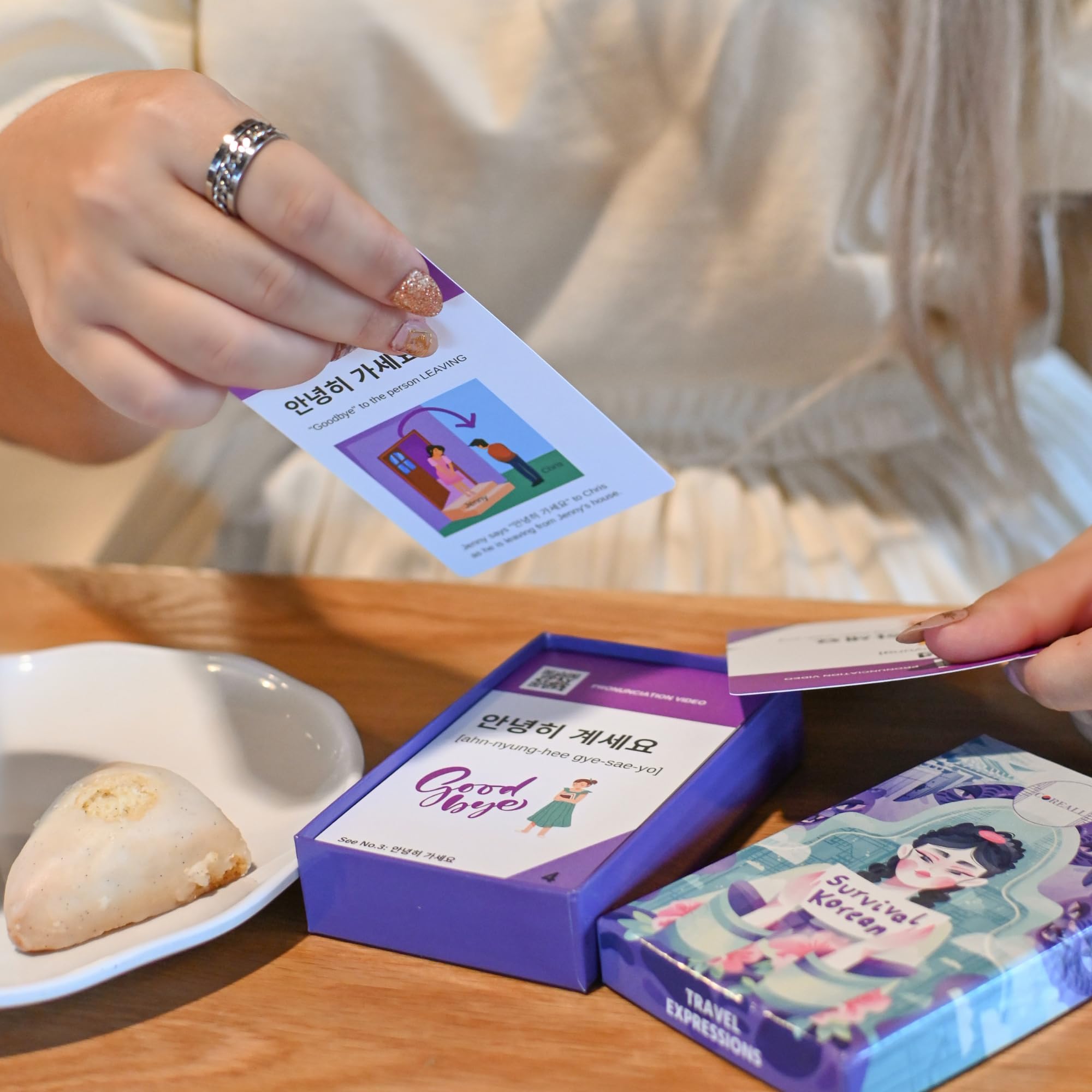 COREALL Tarjetas Flash de Expresiones de Viaje en Coreano - - Imagen 9