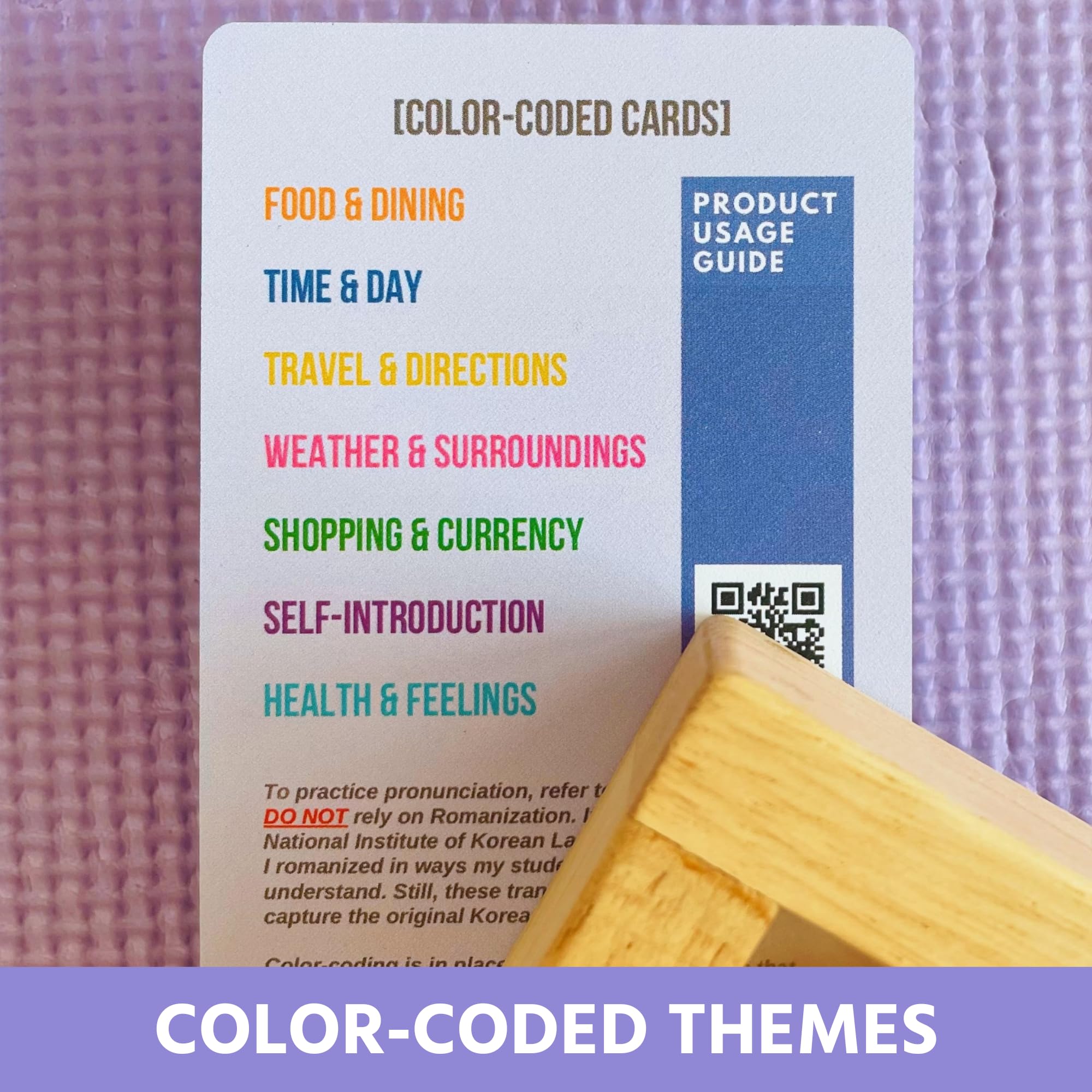 COREALL Tarjetas Flash de Expresiones de Viaje en Coreano - - Imagen 7