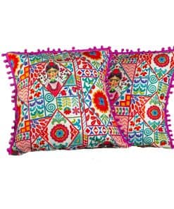 Fundas de Cojín GLUTWEER - Fundas Decorativas -Rosa