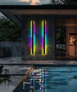 MOD LIGHTING Haylen RGB Modern Outdoor LED Wall Light -