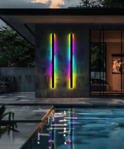 MOD LIGHTING Haylen RGB Modern Outdoor LED Wall Light -