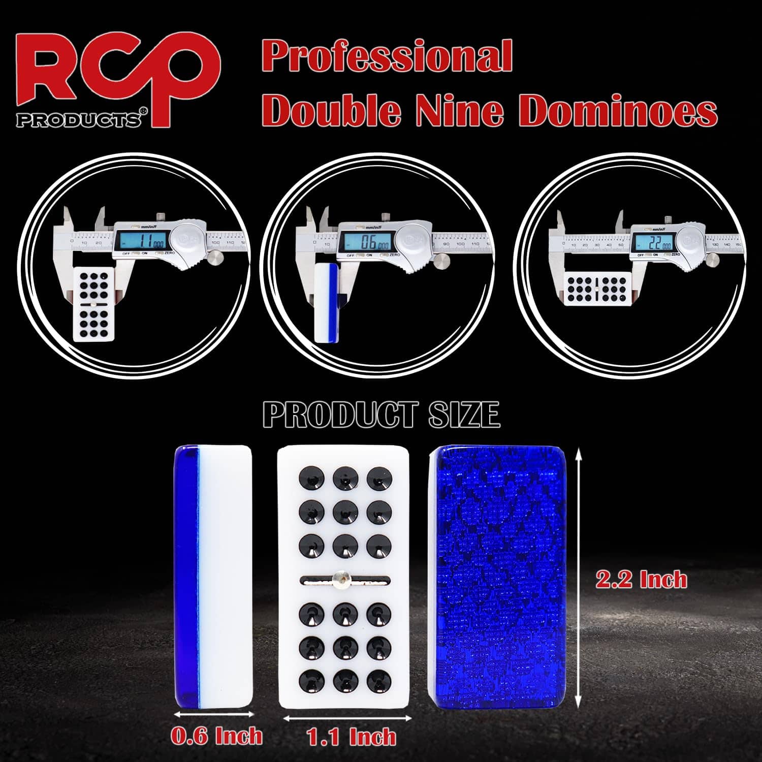 Juego de Dominó doble 9 profesional para adultos de RCP - Imagen 4