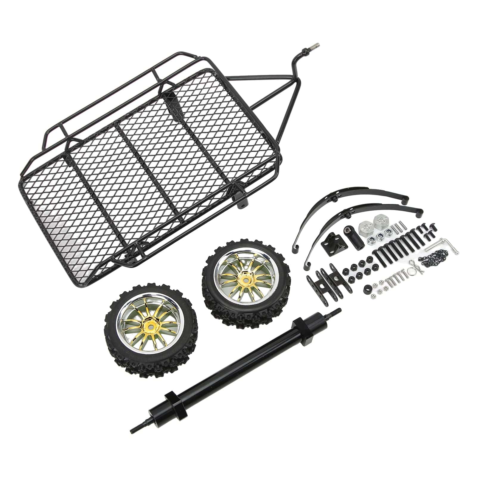 Remolque de Metal para Coches de RC de 300mm/11.8in,