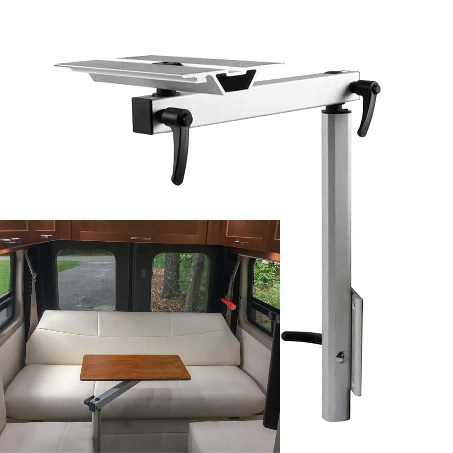 Base de Pata de Mesa para RV Sefimir Soporte de Mesa