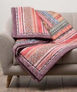 Maison d' Hermine Ispahan Manta de Algodón  para Tirar