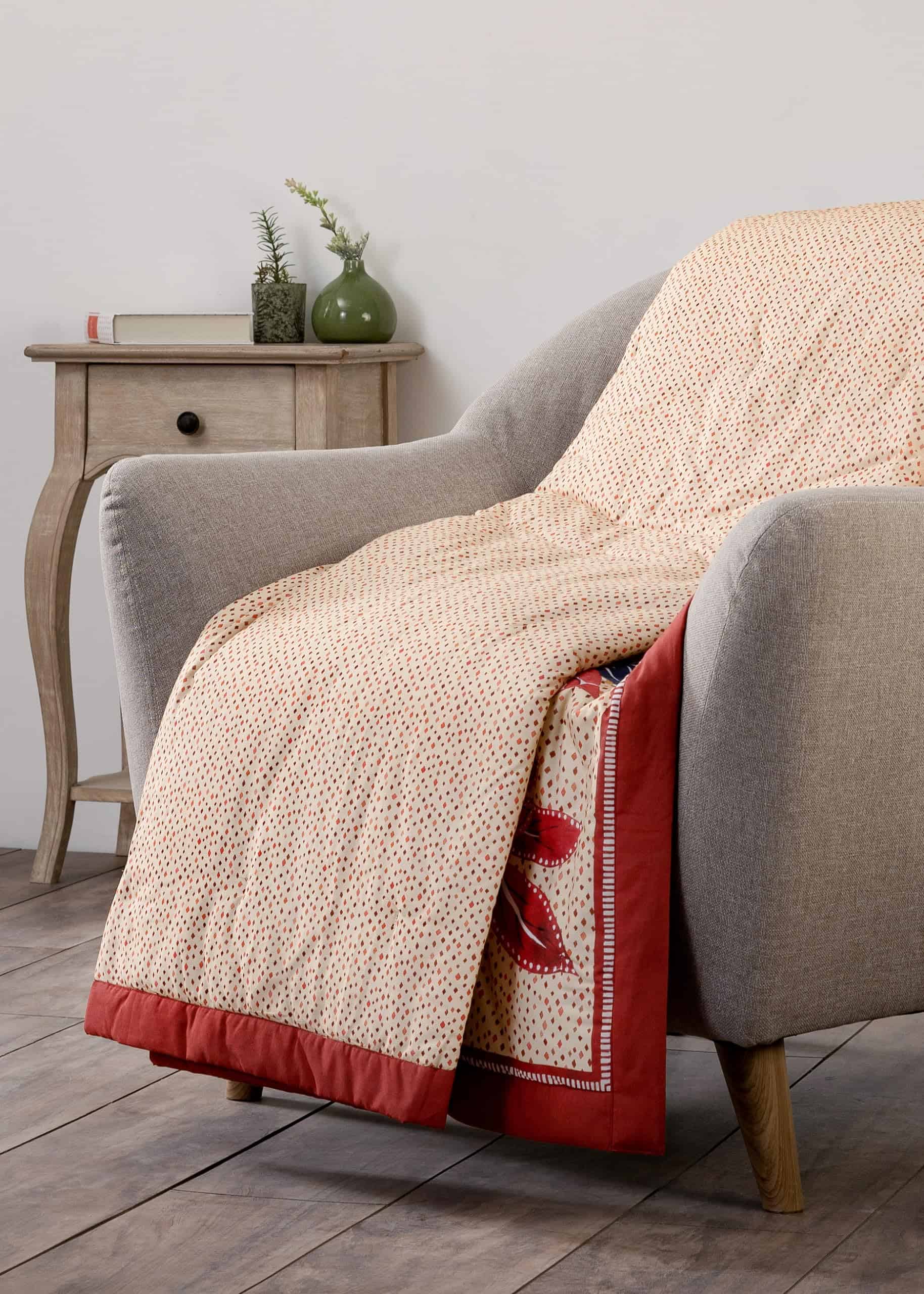 Maison d' Hermine Kalahari Manta de Algodón de Bohemio - Imagen 7