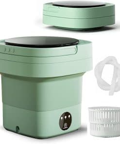 Lavadora portátil con desinfección y -Verde