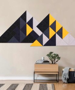 Paneles Acústicos Triangulares Autoadhesivos Tutmyrea Pack