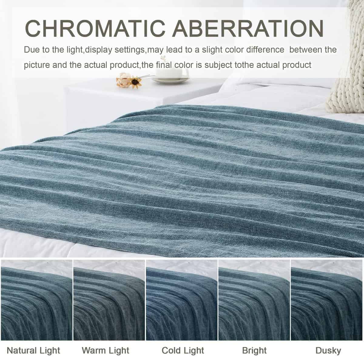 Manta de Chenilla Long Create para Sofá 60"X 80" - Imagen 7