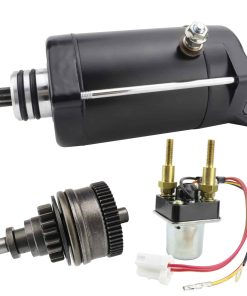STABSOLI Starter con Bendix y Relay para Kawasaki JH750