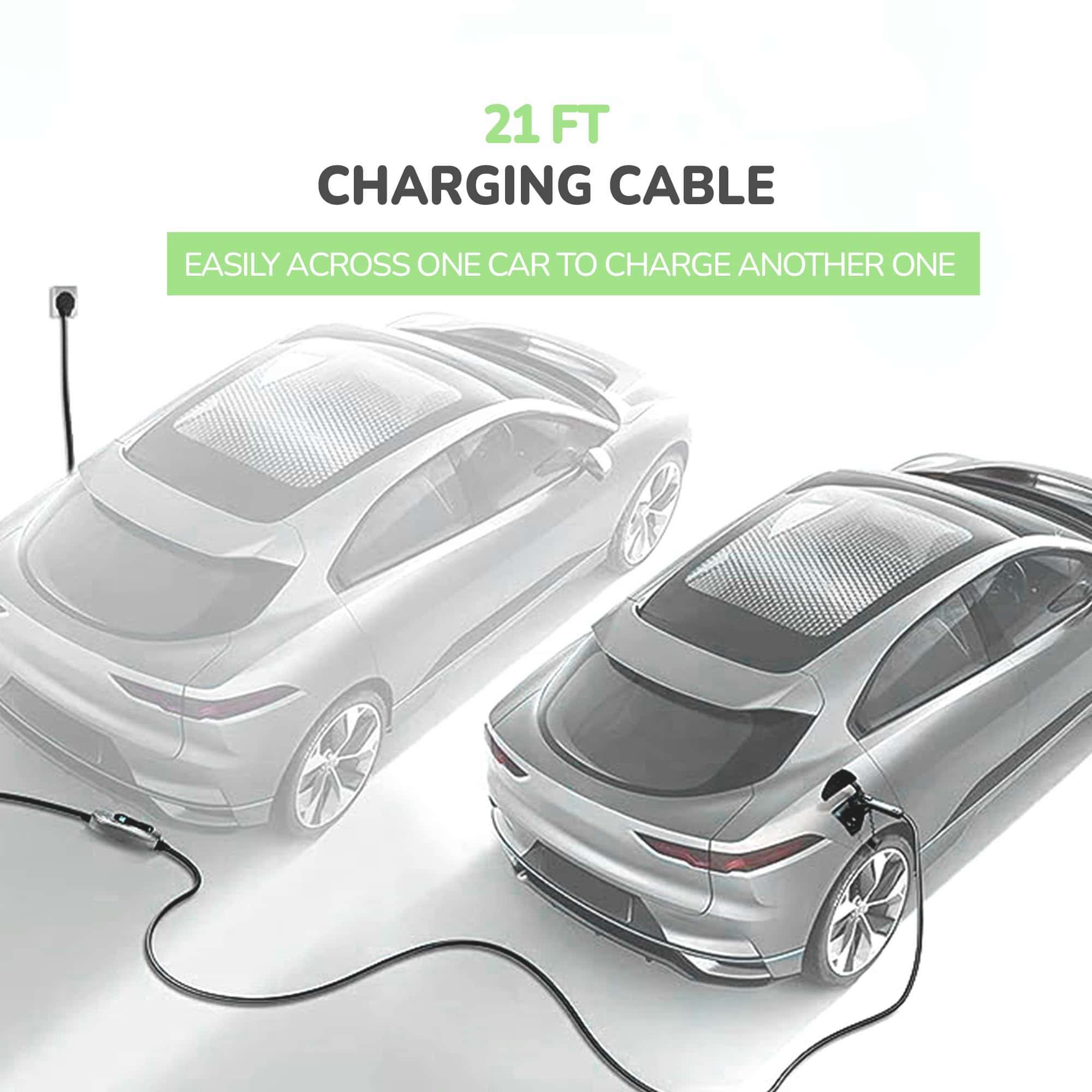 Cable de extensión MOTEN EVFC 21 FT 50 amp AC 240 Volt - Imagen 7