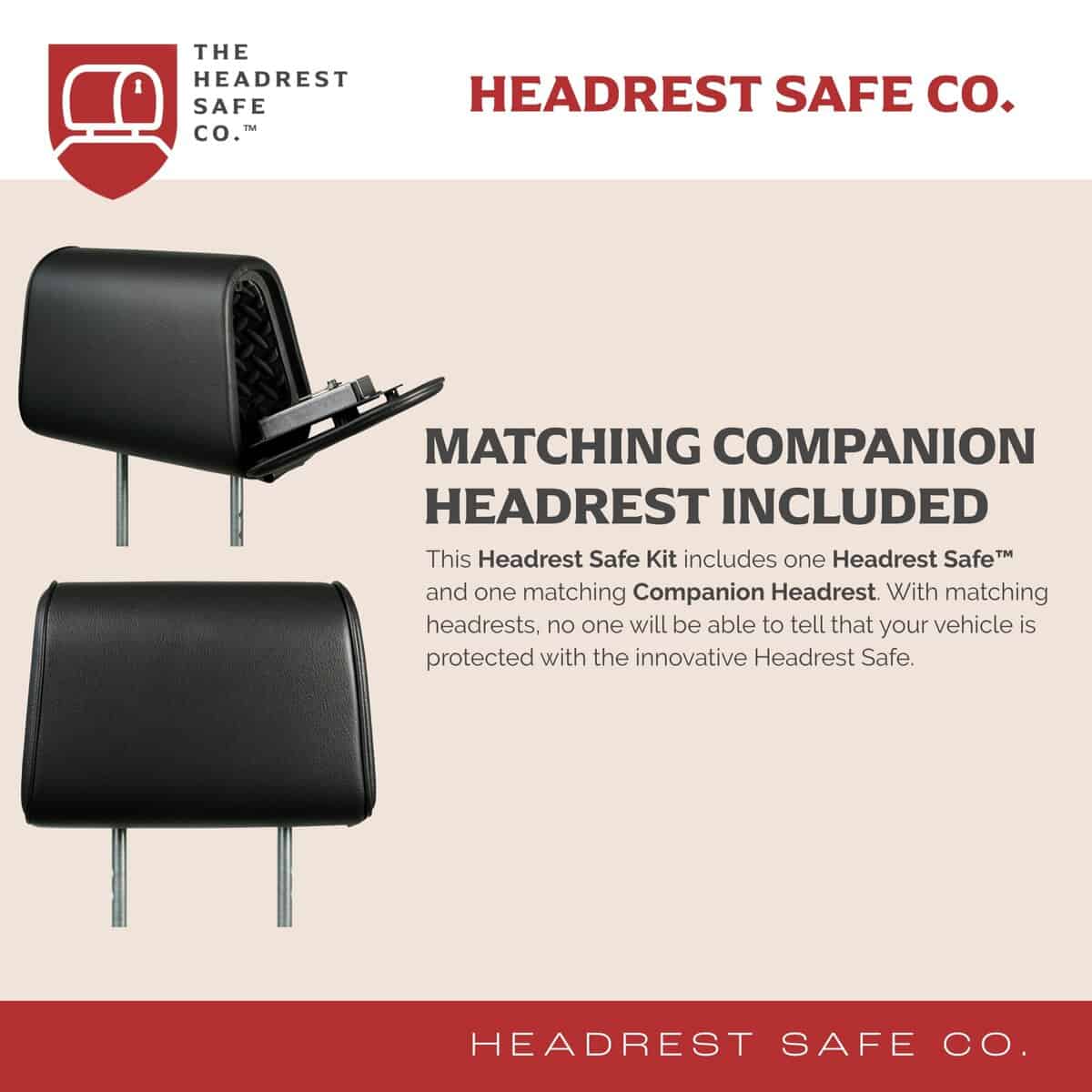 SET DE CABECERA SEGURO - Cabecera del Asiento del Pasajero - Imagen 3