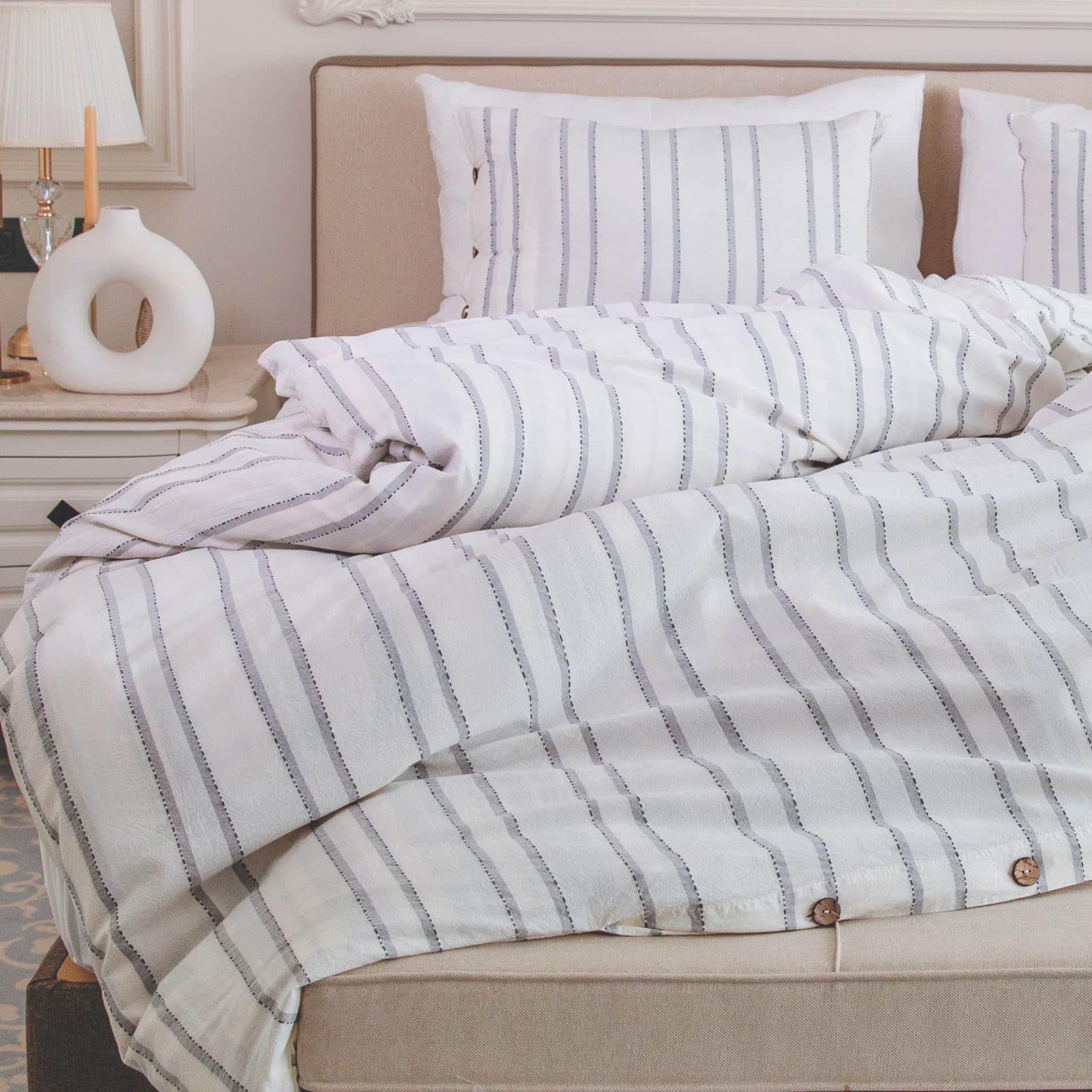 Juego de Funda Nórdica 100% Algodón Lavien - 68”x90”)