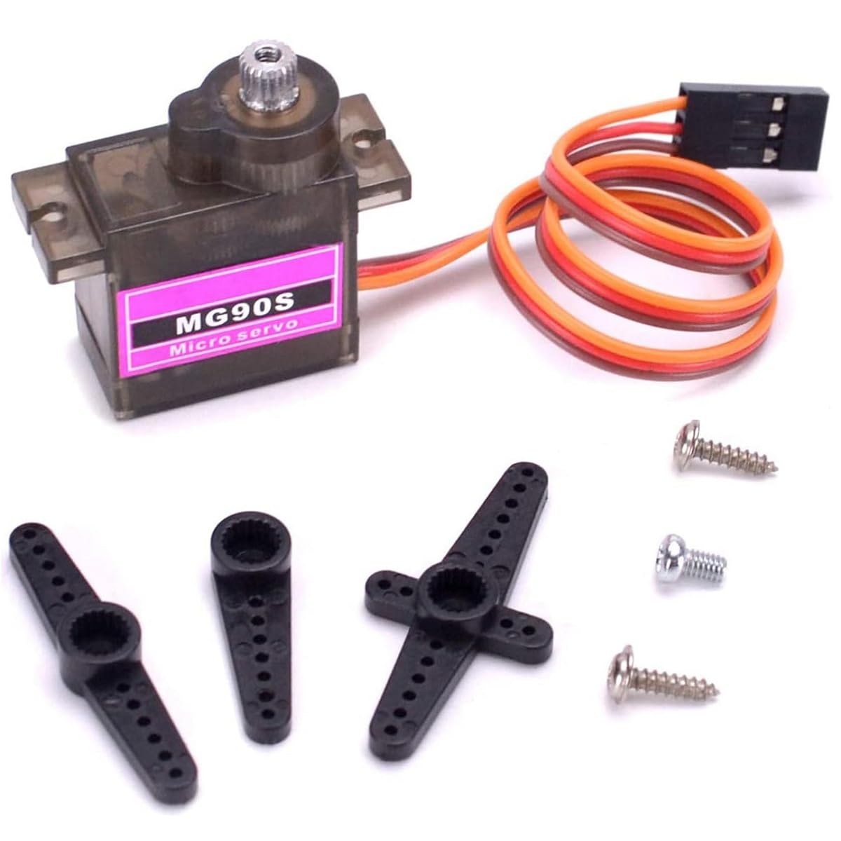 Vffoto Tower P MG90S 9G Metal Gear Micro Servo 180° Mini - Imagen 5