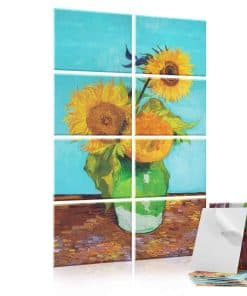 Tutmyrea 8 Pack Paneles Acústicos de Arte, 48"X32" Paneles